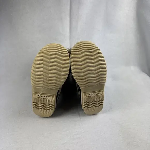 Sorel Boots Joan of Arctic Tall Winter Size 6 Waterproof Faux Fur Brown Tan Snow - Picture 4 of 6